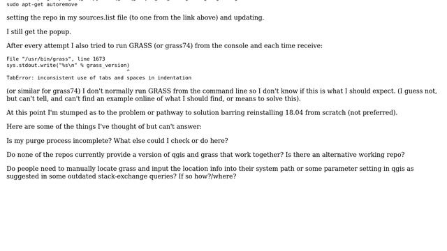 GIS: Install QGIS 3.4 with GRASS support in Ubuntu 18.04 смотреть онлайн