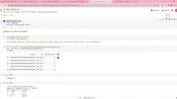 'TypeError: 'str' object is not callable' when importing dataset in Google colab