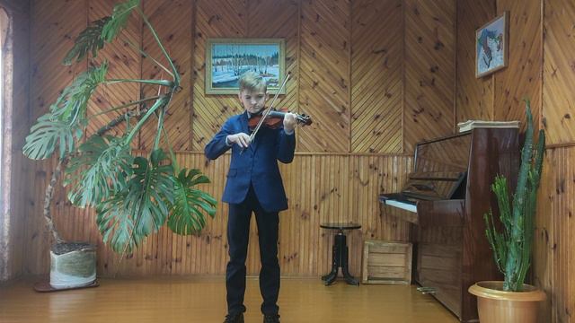 Е.Гнесина-Витачек Этюд G-dur