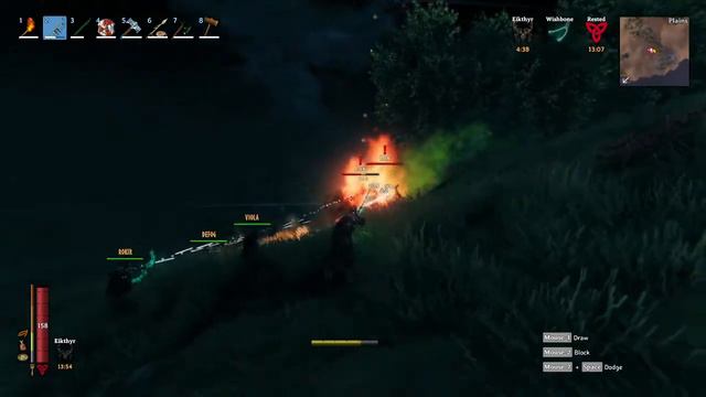 นักรบดาบดำ(Black Metal) ทะลวงรังก็อบลิน - valheim #16 смотреть онлайн