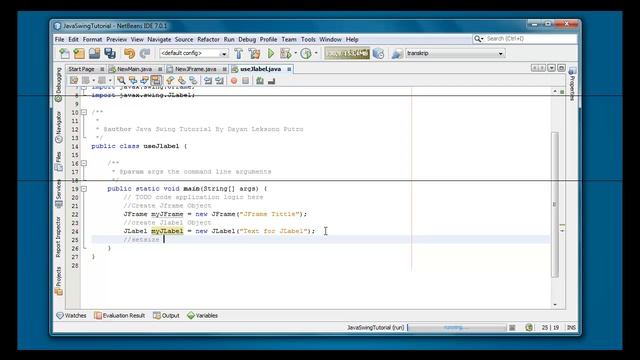 How To use Jlabel in java swing programing for beginners смотреть онлайн