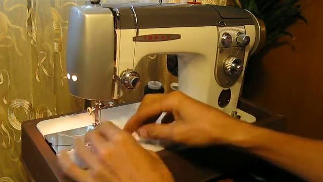 Sewing machine Швейная машина Ideal Zick-Zack Mod. 100 test кожа смотреть онлайн