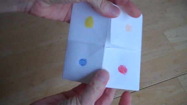 Last Step of How to Make a Cootie Catcher смотреть онлайн