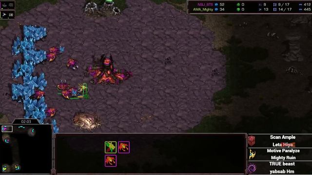 StarCraft 1: ZEALOT SACRIFICE - TRUE vs Hiya | Survivor Series смотреть онлайн