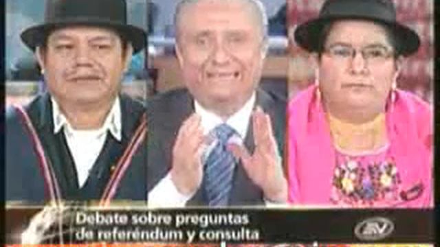 DEBATE SOBRE LA CONSULTA POPULAR PEDRO DE LA CRUZ смотреть онлайн