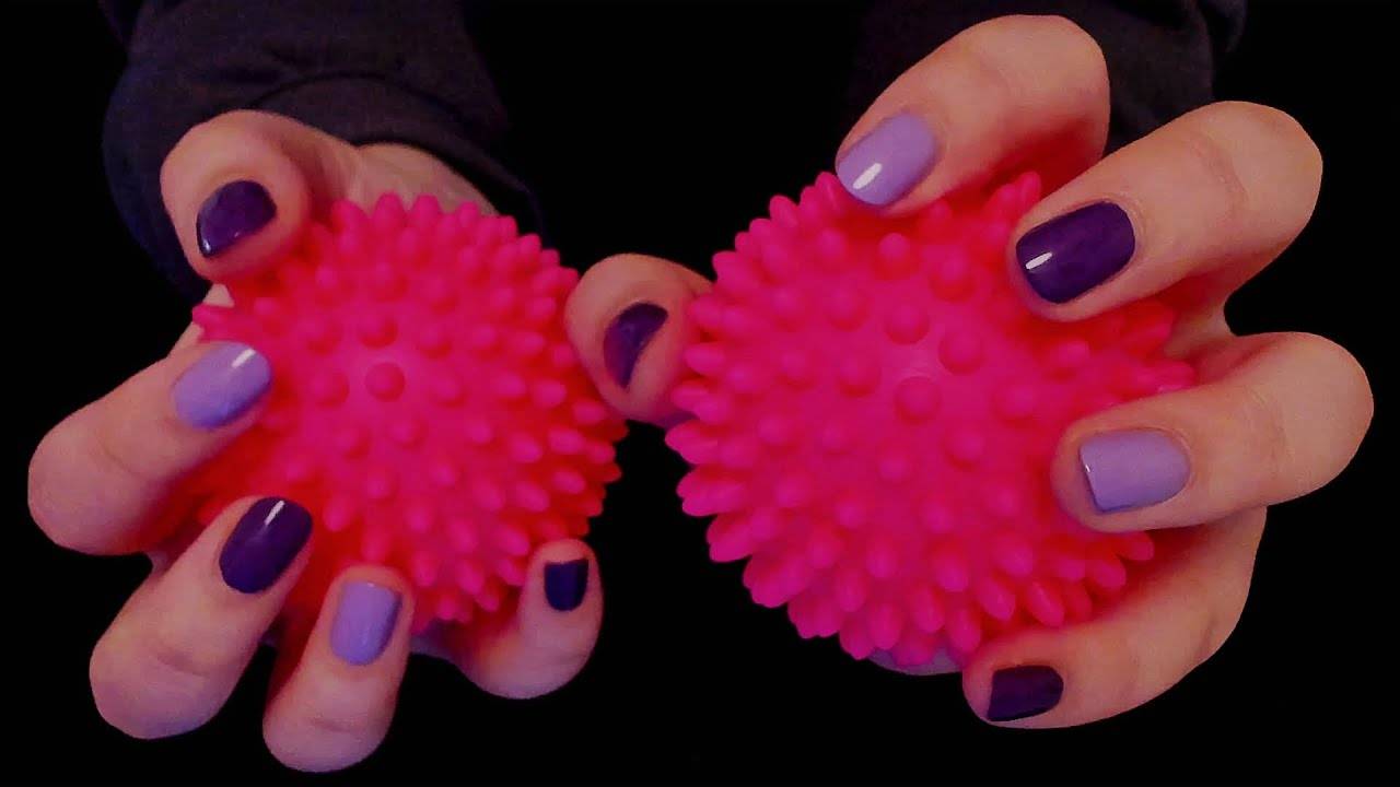 🔥 LonaPlena ASMR - АСМР сенсорные колючие массажные шарики звуки [без разговоров] смотреть онлайн