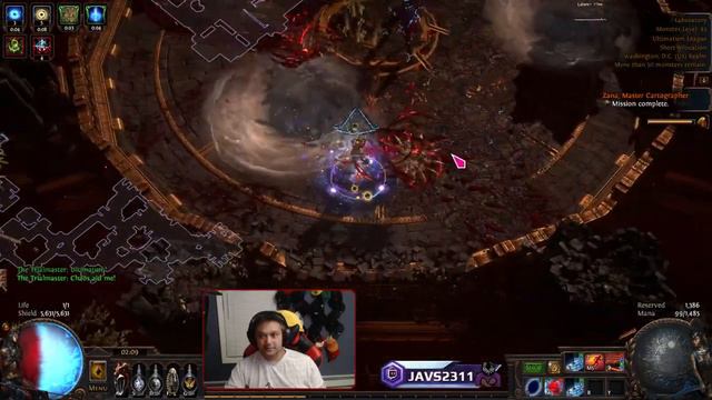 When the Trialmaster drops the beat Ultimatum Path of Exile 3.14 #javsOnTwitch смотреть онлайн