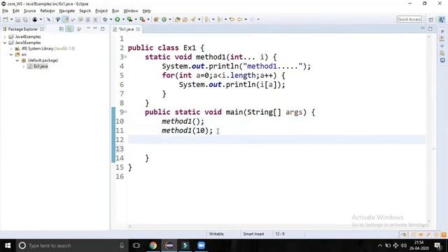 Variable Arguments in java 5. смотреть онлайн