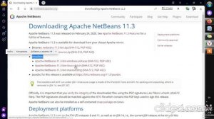Как скачать и установить Apache Netbeans 11.3