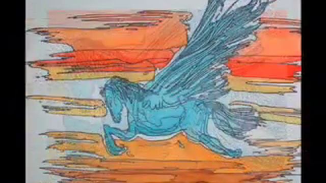 Watercolor Ink Birds, Unicorns, Pegasus et a Teekamp смотреть онлайн