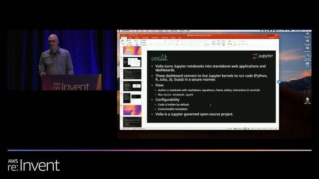 AWS re:Invent 2019: Deep dive on Project Jupyter (AIM413) смотреть онлайн