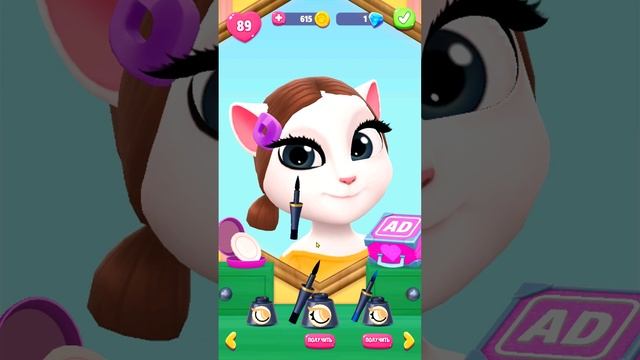 АНДЖЕЛА стала КУКЛОЙ из ИГРЫ в КАЛЬМАРА в Моя Говорящая Анджела 2 #shorts смотреть онлайн