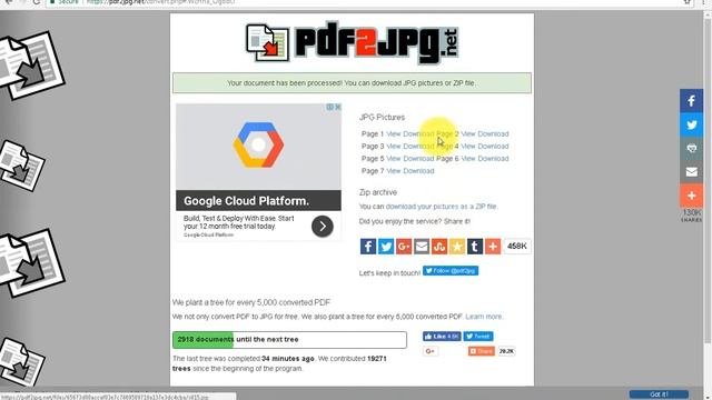 แปลง pdf เป็น image .JPG online Free смотреть онлайн