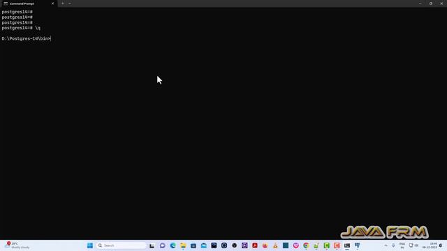 PostgreSQL 14 Zip installation on Windows 11 | createdb, dropdb, createuser, dropuser, pg_dump, psq смотреть онлайн