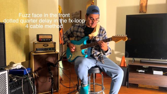 Bogner Ecstasy Mini 30-watt Head + Fender American Professional II Stratocaster смотреть онлайн