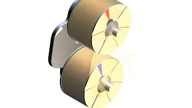 Non Synchronous Coil Planet Centrifuge Animation