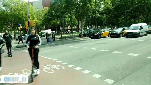 Calle, Gran Vía de les Corts Catalanes, Barcelona, España 🇪🇸 смотреть онлайн