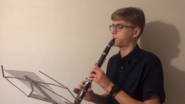 Eugene Bozza -"Aria" (clarinet edition) смотреть онлайн