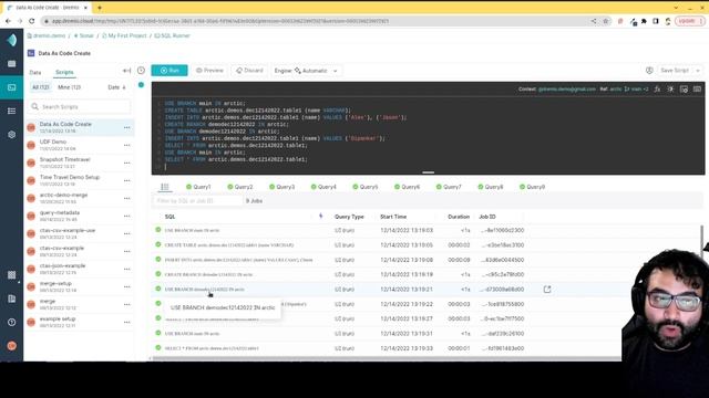Demo: Data As Code with Dremio Arctic (Isolating Data Changes with Branches) смотреть онлайн
