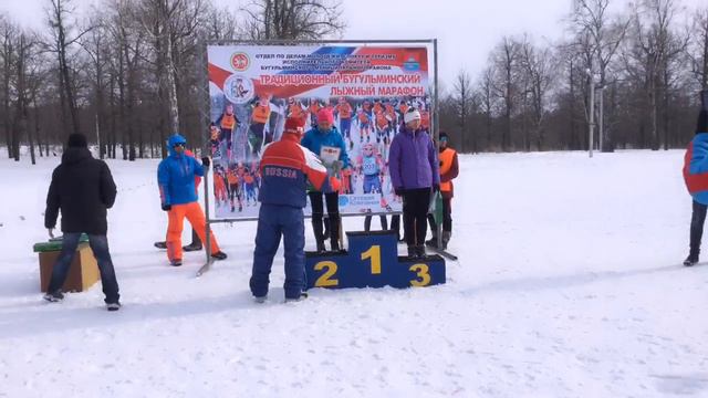 Прямая трансляция лыжного марафона на призы главы администрациии г. Бугульма - март 2018 смотреть онлайн
