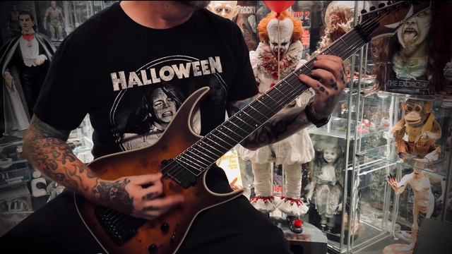 Gamma Ray 'Tribute To The Past - Lust For Live' Guitar Cover/Playthrough On Dean Exile 7 Multiscale смотреть онлайн