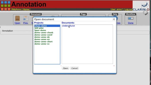 WebAnno 2 Tutorial - 02 - Annotation and Curation смотреть онлайн