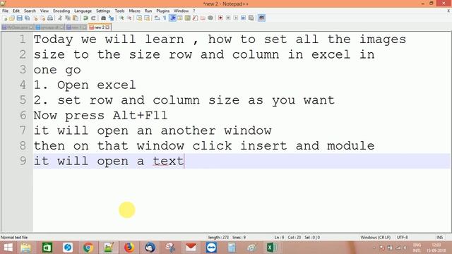 Resize more than one image in excel according to size of row and column of excel смотреть онлайн
