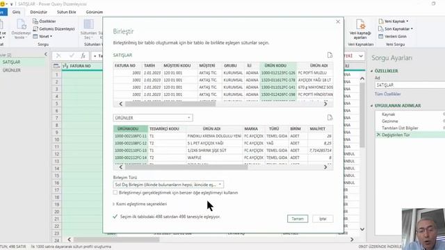 EXCEL POWER QUERY & POWER PIVOT İLE Veri Analizi ve Raporlama 2-33 смотреть онлайн