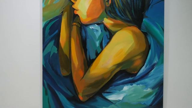 "Сон ребенка" Е.Гольцевой в галерее "Музейная живопись" www.smart-painting.ru смотреть онлайн