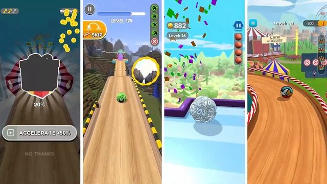 Going Balls - Minecraft Ball - Sky Rolling Ball - Sky Ball Jump Gameplay смотреть онлайн