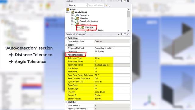 Understanding Basics of Contact Using Ansys Mechanical — Lesson 2 смотреть онлайн