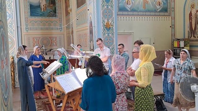 "Един свят"(распев Ивановского монастыря), прокимен воскресный и святых. смотреть онлайн