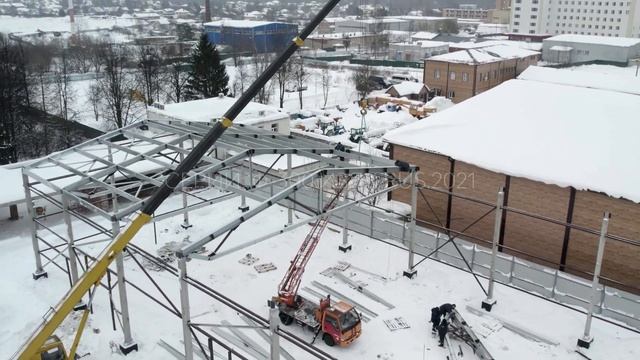 Быстровозводимые здания Серии ИЗЛК РУС КБ-300.2021 смотреть онлайн