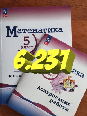 математика 5 класс номер 6.231