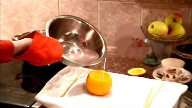 Хэллоуин. Свеча "Хэллоуиновская моська". Haloween candle. смотреть онлайн