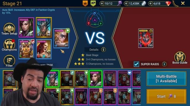 For Barbarian Faction War the right champs makes all the difference! | Raid Shadow Legends смотреть онлайн