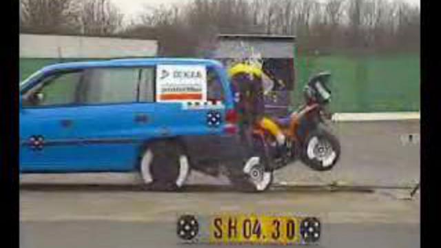 Crash-test - Мотоцикла и Квадрацикла смотреть онлайн