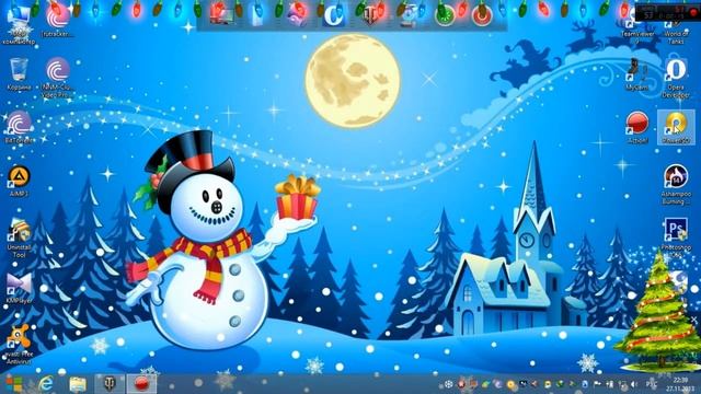 Новогодний рабочий стол! смотреть онлайн