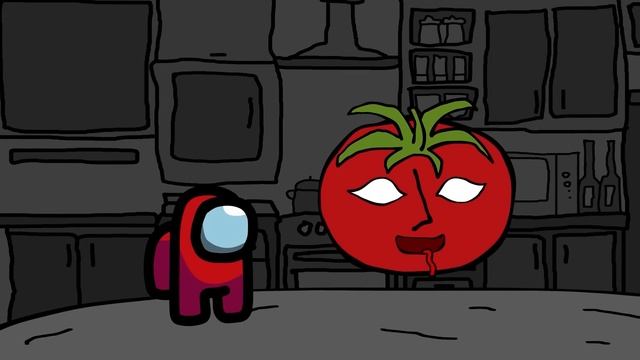 Mini Crewmate Kills Mr. TomatoS Characters | Among Us