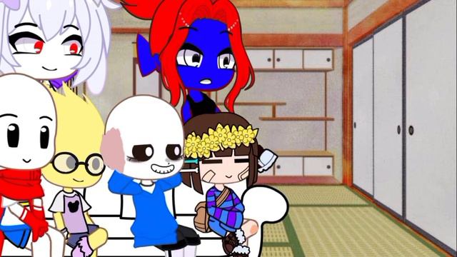 {реакция Андертейл на Санса} 2/?♡ смотреть онлайн