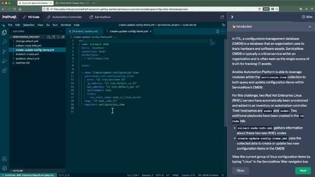 Hands-on with servicenow.itsm collection for Ansible Automation Platform смотреть онлайн