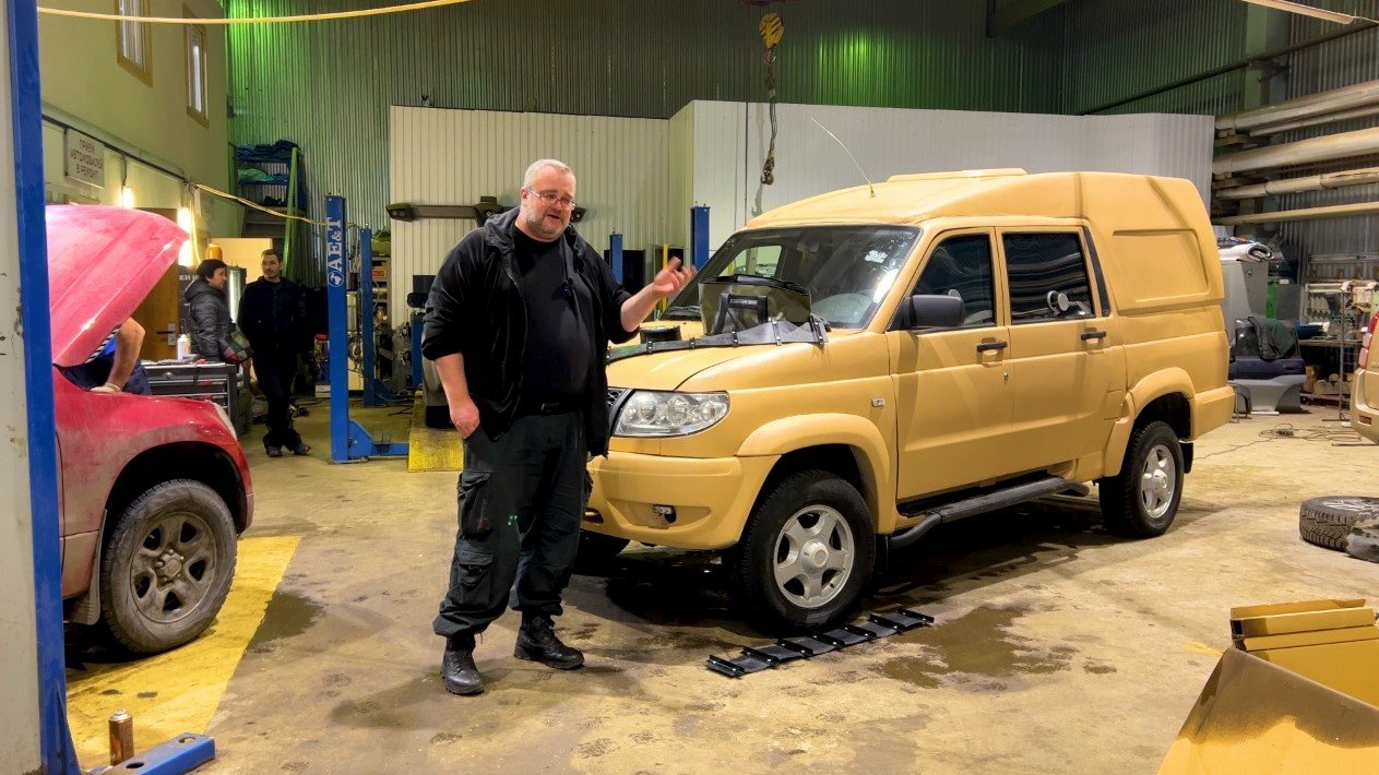 Уаз Патриот - Будем строить новый бронепикап! смотреть онлайн