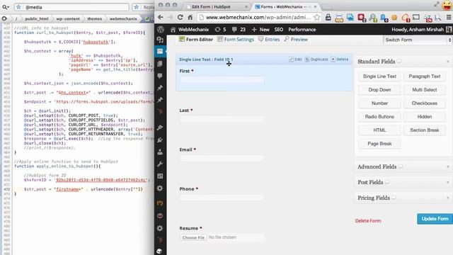 How to: Integrate GravityForms with Hubspot Forms (via API) смотреть онлайн