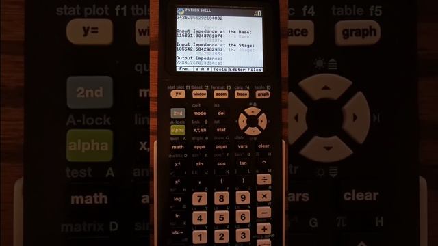 TI-84 Plus CE Python Program смотреть онлайн