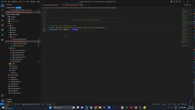 10) Mat-Form-Field Input with Icon Customize in Angular 15 смотреть онлайн