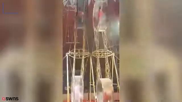 Циркач выжил после падения с 10-метровой высоты смотреть онлайн