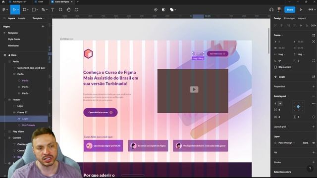 NOVO Curso de Figma 2023 - ATALHOS do Figma para economizar tempo | Aula 08 смотреть онлайн
