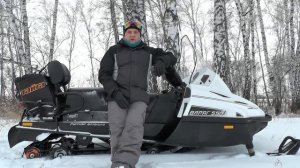 На снегоходе Тайга Варяг 550, про снегоходы