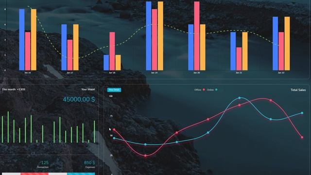 Admin Panel Bootstrap Dashboard Templates with Bootstrap Admin Web App – Hyper смотреть онлайн