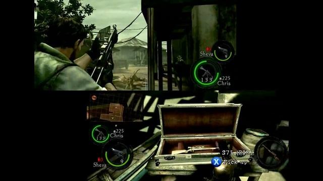 Resident Evil 5 (PC) Splitscreen Mod смотреть онлайн